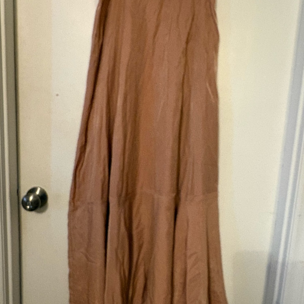 Elegant Pink Maxi Skirt